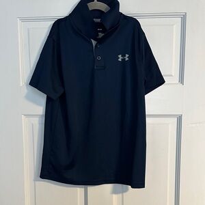 Under Armour Kids Polo Shirt - Black